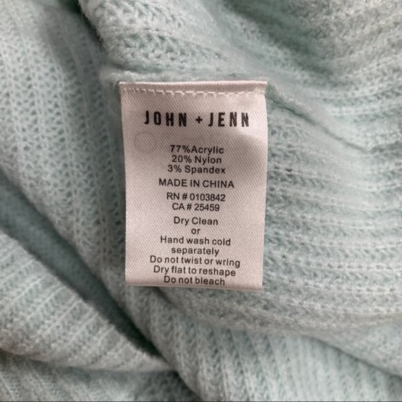 John + Jenn Varsity Stripe Mock Neck Sweater - Picture 6 of 6